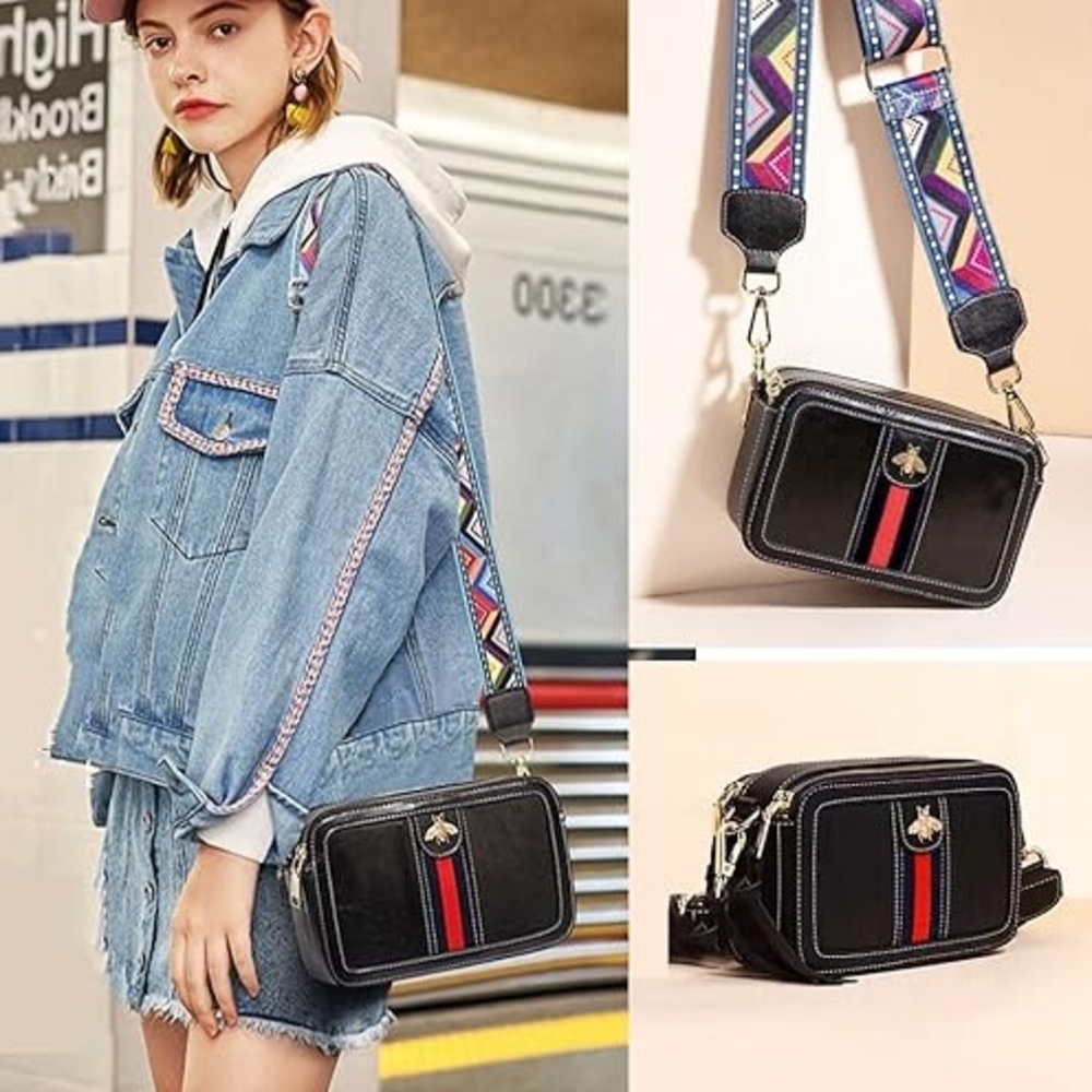 Super Cute Crossbody Bag. Brand New! 2 Straps Included
